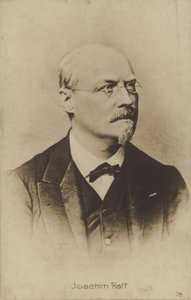 Portrait de Joachim Raff (photo n/b) - German Photographer