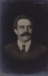 Portrait de Johannes Wolff (photo n/b) - German Photographer