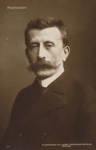 Portrait de Moritz Moszkowski (photo n/b) - German Photographer