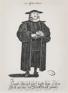 Un pasteur protestant à la fin du XVIIe siècle