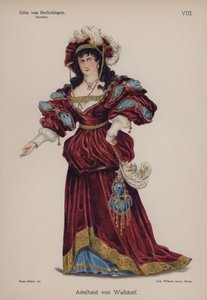 Adelheid von Walldorf, de Gotz von Berlichingen par Goethe - German School
