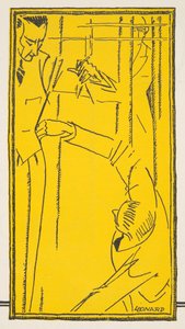 Publicité pour "Stawropulos  Moldauer", tirée de Styl, publié en 1922 (impression sur pochoir) - German School