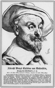 Albrecht Wenzel Eusebius von Wallenstein, duc de Friedland etc. - German School