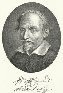 Alessandro Tassoni, poète et écrivain italien (gravure) - German School