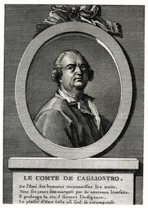 Alexandre Comte de Cagliostro - German School