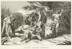 Ancien sacrifice allemand - German School
