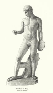 Statue grecque antique d