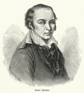 André Chénier, poète français (lithographie) - German School