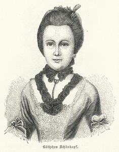 Anna Katharina Schoenkopf (1746-1810), inspiration pour les poèmes d