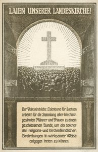 Appel à défendre les églises de Saxe, Allemagne - German School