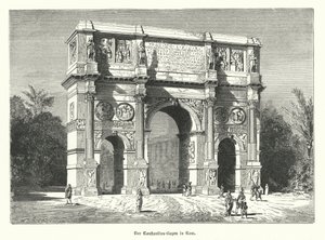 Arc de Constantin, Rome