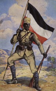 Askari, soldat colonial de la Première Guerre mondiale de l