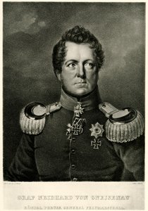 August Graf Neidhard von Gneisenau - German School