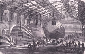 Manufacture de ballons, Histoire de la guerre entre la France et l