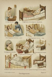 Bandages, enveloppements et compresses - German School