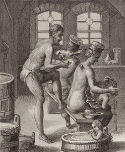 Propriétaire de bain public - German School