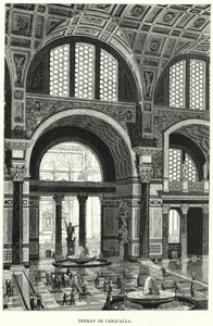 Thermes de Caracalla, Rome - German School