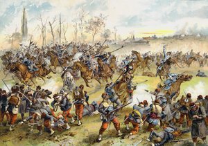 Bataille de Saint-Quentin, guerre franco-prussienne, 19 janvier 1871 - German School