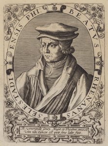 Beatus Rhenanus, humaniste, érudit et réformateur religieux allemand - German School