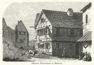 Lieu de naissance du poète et dramaturge allemand Friedrich Schiller, Marbach am Neckar - German School