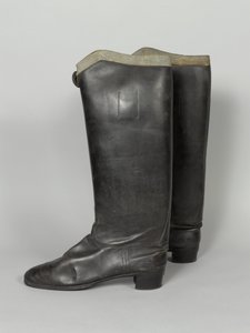 Bottes, 3e Hussards de von Zieten, portées par SAR Le Duc de Connaught, avant 1914