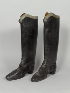 Bottes, 3e Hussards de von Zieten, portées par SAR Le Duc de Connaught, avant 1914