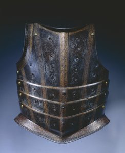 Plastron de cuirasse de hussard, vers 1580 - German School