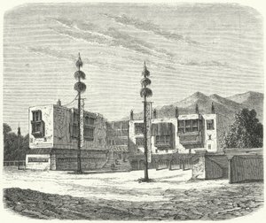 Monastère bouddhiste au Tibet - German School