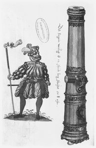 Canon et artilleur - German School