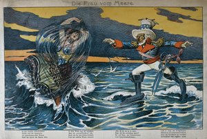 Caricature sur la guerre hispano-américaine, 1898