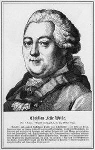 Christian Felix Weibe (gravure) - German School