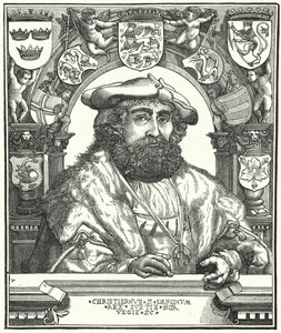 Christian II, roi de Danemark, de Norvège et de Suède - German School