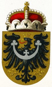 Armoiries de Silésie, vers 1898 - German School