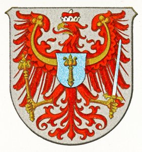 Armoiries de Brandebourg, vers 1898 - German School