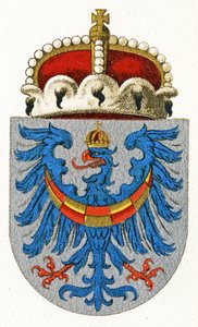 Armoiries de Carniole, vers 1898 - German School