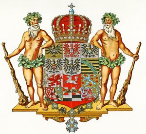 Armoiries de Prusse, vers 1898 - German School