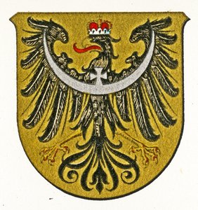 Armoiries de Silésie, vers 1898 - German School