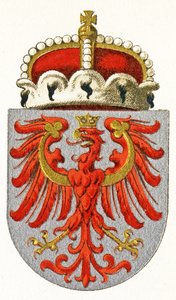 Armoiries du Tyrol, vers 1898 - German School