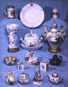Collection de porcelaine de Meissen du début du XVIIIe siècle