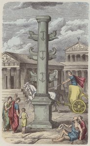 Colonne commémorant une victoire navale romaine - German School