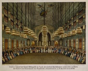 Concert de la bande royale dans l