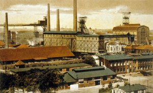 Mine de Charbon Concordia, Oberhausen, Allemagne - German School