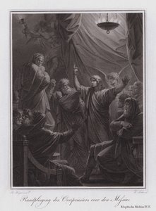 Consultation du grand prêtre au sujet du Messie - German School
