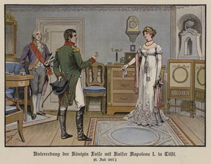 Conversation entre la reine Louise de Prusse et l