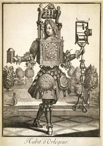 Costume pour un horloger, pub. par Gerard Valck c.1690 - German School