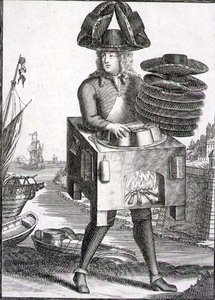 Costume pour un chapelier, publié par Gerard Valck vers 1690 - German School