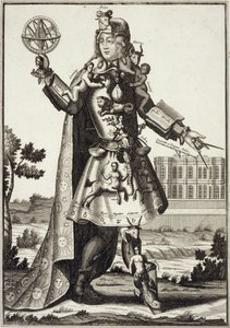 Costume pour un astrologue, pub. par Gerard Valck c.1690 - German School