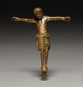 Christ crucifié, vers 1200 - German School