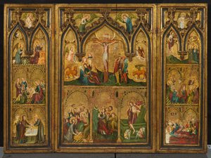 Triptyque de la Crucifixion (anciennement connu sous le nom de Triptyque d
