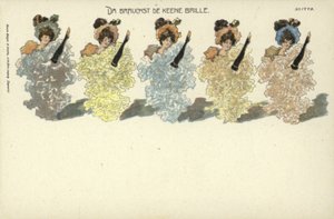 Da brauchst De Keene Brille (colour litho)